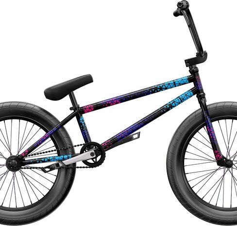 BMX Bike Skin Wrap Vinyl Decals - Protection and Decoration for BMX Bicycles (Galaxy Style) in Saudi Arabia