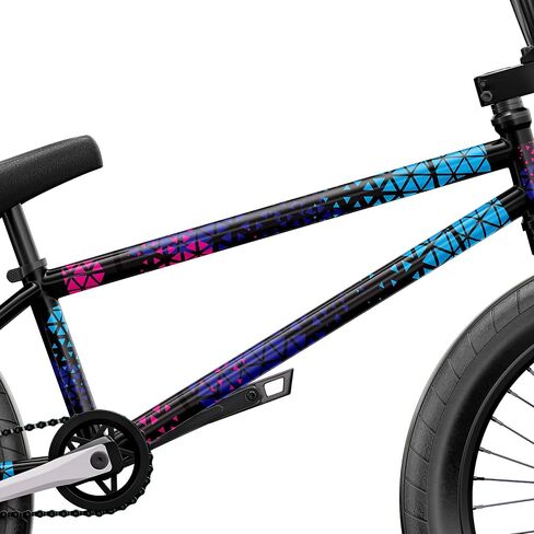 BMX Bike Skin Wrap Vinyl Decals - Protection and Decoration for BMX Bicycles (Galaxy Style) in Saudi Arabia