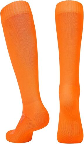American Trend Girls Softball Socks 6 Pairs Baseball Softball Socks for Girls Youth Knee High Soccer Socks in Saudi Arabia