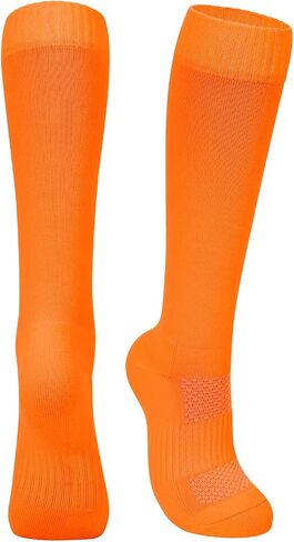 American Trend Girls Softball Socks 6 Pairs Baseball Softball Socks for Girls Youth Knee High Soccer Socks in Saudi Arabia