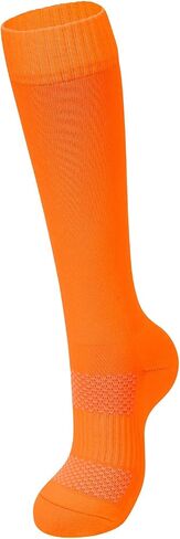 American Trend Girls Softball Socks 6 Pairs Baseball Softball Socks for Girls Youth Knee High Soccer Socks in Saudi Arabia