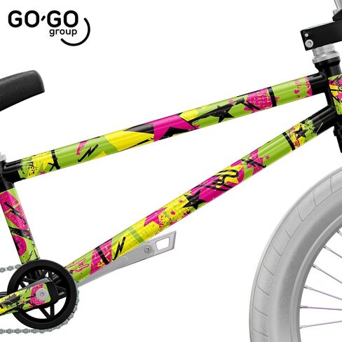 BMX Bike Skin Wrap Vinyl Decals - Protection and Decoration for BMX Bicycles (Galaxy Style) in Saudi Arabia
