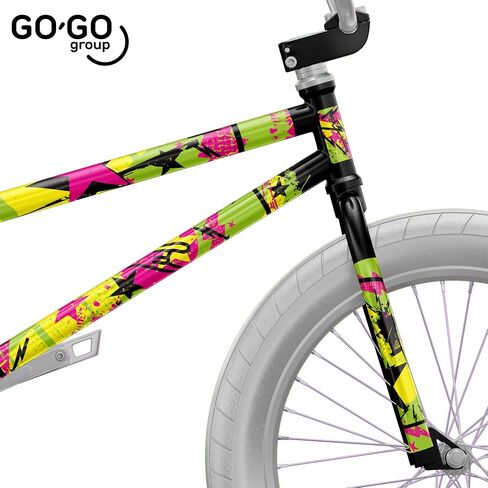 BMX Bike Skin Wrap Vinyl Decals - Protection and Decoration for BMX Bicycles (Galaxy Style) in Saudi Arabia
