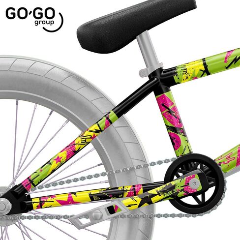BMX Bike Skin Wrap Vinyl Decals - Protection and Decoration for BMX Bicycles (Galaxy Style) in Saudi Arabia