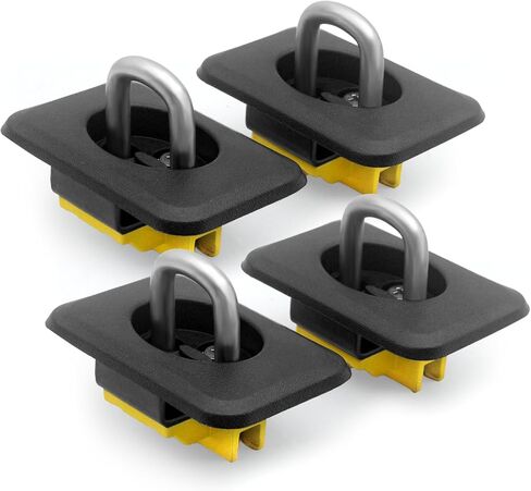 Retractable Tie Down Anchors Fit for 98-14 F150, 98-16 Super Duty, 88-13 Chevrolet Silverado and GMC Sierra, 95-08 Dodge RAM, Truck Bed Tie Down Anchor, 2pcs in Saudi Arabia