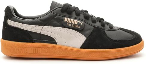PUMA Palermo Leather Puma Black/Feather Gray/Gum 8.5 D (M) in Kuwait