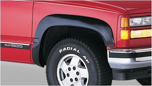 Bushwacker OE Style Factory Front & Rear Fender Flares | 4-Piece Set, Black, Smooth Finish | 40904-01 | Fits 1988-2000 GM Trucks & SUV (Check Application Guide) in Saudi Arabia