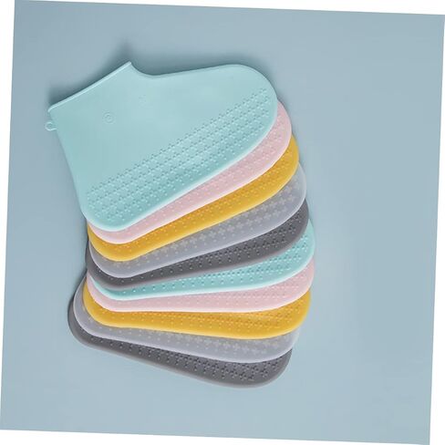 Kids Rain Boots Shoe Covers for Rain Kid Rain Boots Reusable Shoe Covers No-Slip Shoe Protectors in Kuwait