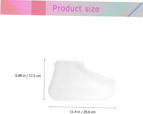 Kids Rain Boots Shoe Covers for Rain Kid Rain Boots Reusable Shoe Covers No-Slip Shoe Protectors in Kuwait