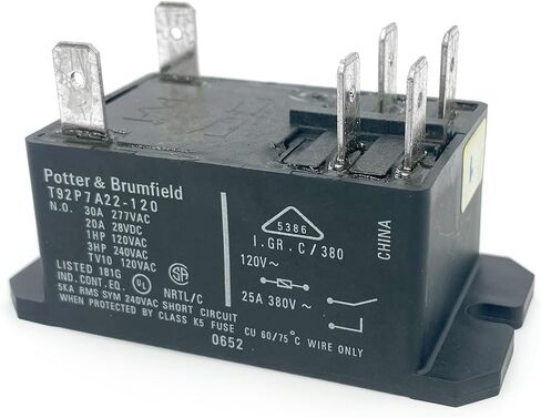 T92P7A22-120 Relay 120VAC 30A 6-pin DPST-NO in Saudi Arabia