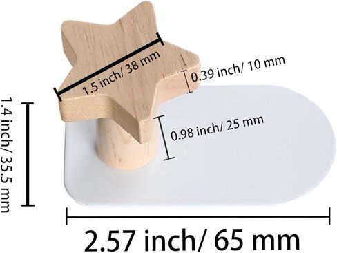 8 قطع خطافات على شكل زهرة، خطافات ديكور لغرفة الأطفال، خطافات معطف خشبية، خطاف حائط لاصق لتعليق المعطف والملابس والقبعة والمحفظة والمناشف in Kuwait