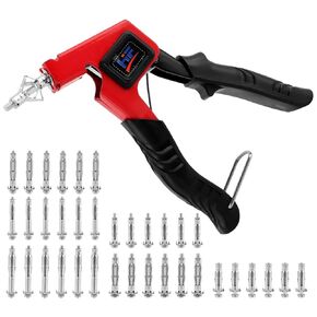 36pcs Molly Bolts for Drywall Plaster Walls, M4-M6 Heavy Duty Manual Molly Bolts, Drywall Anchor Fastener with Setting Tool, for Drywall Hollow Wall Plaster Walls