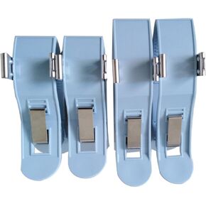 ECG/EKG Adult Limb Electrode for 3.0 Plug/4.0 Banana Plug -4 Pieces/Set (Gray)