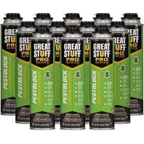 Great Stuff Pro Pestblock, 20oz. Case of 12