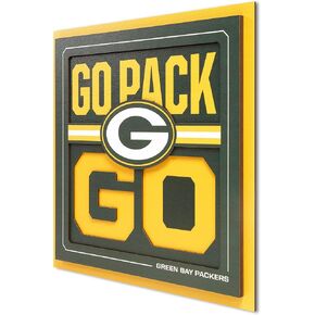 YouTheFan NFL Los Angeles Chargers Slogan Series 3D Wall Art