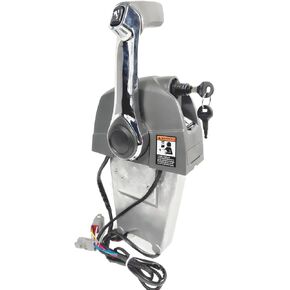 Single Top Mount Throttle Control Box 5006186 For Johnson Evinrude Outboard Remote Control Box