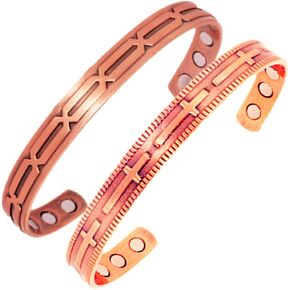 YURAINN-Magnetic Copper Bracelet with Thumb Rings for Women