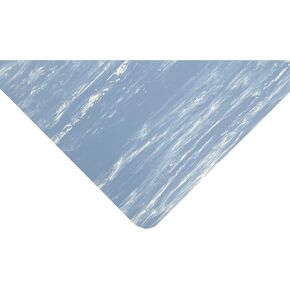 NoTrax 970S0035BL 970-سجادة رخامية من النوع الناعم مقاس 3 × 5 بوصة باللون الأسود مضادة للتعب مع توقف أحمر in Kuwait