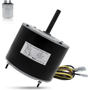 محرك مروحة مكثف 5KCP39DGY543S متوافق مع GE Genteq HC37GE219 HC37GE219A 1191329 1186447 5KCP39EGUA11BS Y7S623C269L HB38GQ230 Y7S623C269L-208-230V 1100RPM 1/5 HP in Kuwait