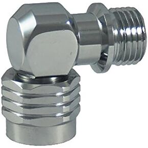 Storm 90 Degree Scuba Divers Regulator Hose Swivel Adapter