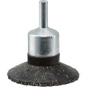 Weiler 35233 2" Polyflex Encapsulated Circular Flared Crimped Wire End Brush, 0104" Steel Fill, Made in The USA (Pack of 2)