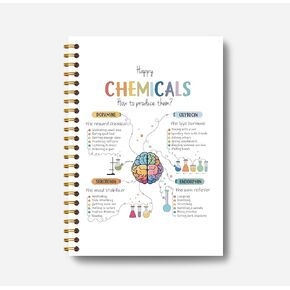 Mental Health Journal Notebook Spiral - Therapy Notebook,164 Pages, Mental Health Journal for Women, Funny Office Gifts, Positive Mind Journal, 5.5×8.3 in Kuwait