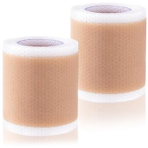 2 Pack Medical Grade Silicone Scar Sheets, Reusable Silicone Scar Strip, Silicone Scar Tape, Professional Scar Removal Treatment, Silicone Tape for Scar Treatment, Surgery, Burns, Acne