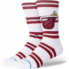 Stance Unisex Prep Miami Heat Red Large