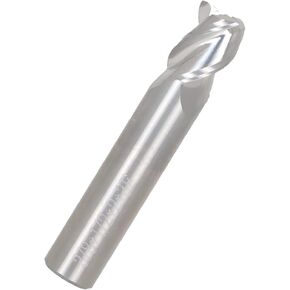 Kimllier 3/8 بوصة 3 فلوت هيليكس كربيد نهاية مطحنة مربعة 45 درجة زاوية هيليكس مناسبة لقطع الألومنيوم غير الحديدية المعادن Upcut CNC لولبية راوتر بت in Kuwait