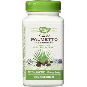 طريق الطبيعة طريق الطبيعة رأى بالميتو التوت. 585 ملغ. تم التحقق من صحة المشروع الذي لا يحتوي على كائنات معدلة وراثيًا؛ معتمد من Tru-id؛ 180 كبسولة نباتية، 180 قطعة (عبوة من 12 قطعة) in Kuwait