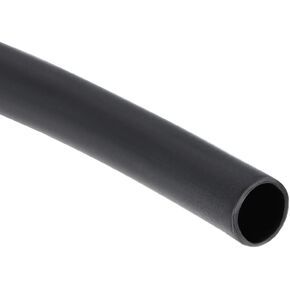 Unifizz Heat Shrink Wrap Tubing for Fishing Rod Grips Handle 1/16"(1.6mm) Dia 3.65mm Flat Width 3:1 Ratio Shrinkable Tube Cable Sleeve 10ft - Black