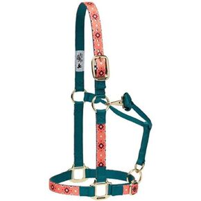 Weaver Equine Adjustable Patterned Nylon Horse Halter