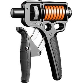 Grip strength tester, manually adjustable grip strength tester, (11-363 pounds) hand training tool, fitness tool, grip strength trainer, wrist and forearm booster