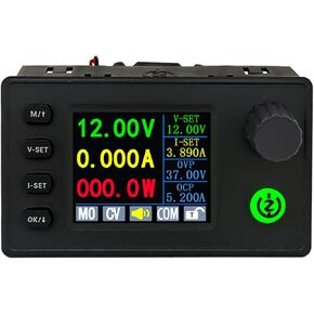 Adjustable 90W DC DC Buck Boost Power Converter CC CV 0.5-36V 5V 6V 12V 24V Power Module Regulated Laboratory Power Supply