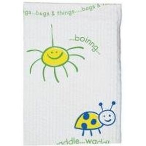 TIDI 981410 Printed Patient Bibs 10"x13" 2-ply+poly Bugs 'n Things