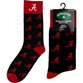 Alabama Crimson Tide Kids Crew Socks