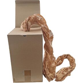 Viecam Eco-Friendly Honeycomb Packing Paper - 15" x 1700' with Easy Dispense Box, 100% Recyclable Kraft Material, Ideal for E-Commerce, Moving, and Small Business Shipping