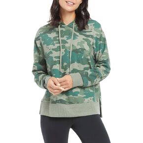 Danskin Women's Side Slit Pullover Hoodie