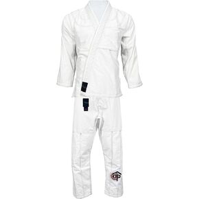 BJJ Gi For Men & Women Brazilian Jiu Jitsu Gi Preshrunk BJJ Uniform for Martial Arts Training - Size A0 - A5
