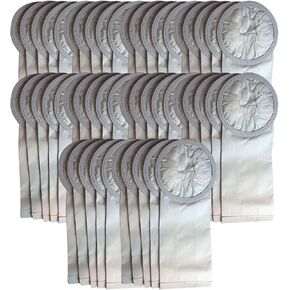 Think Crucial High-Efficiency Replacement Vacuum Bags – Compatible with ProTeam Commercial Backpack Vacuums 6QT, Part # 100431 - Easy Installation - (50-Bags)