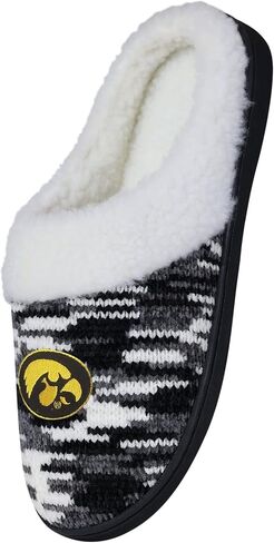 نعل كوب ملون من FOCO Iowa Hawkeyes Sherpa - مقاس صغير للسيدات in Saudi Arabia