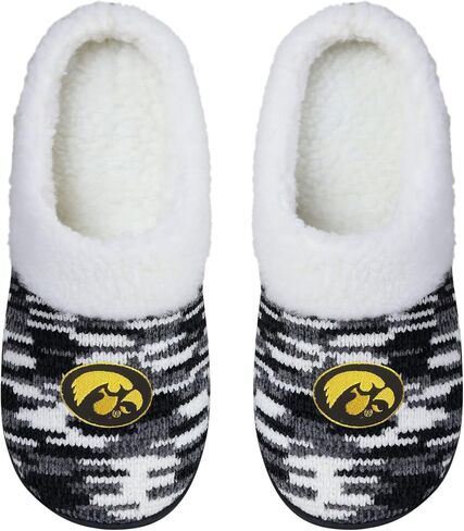 نعل كوب ملون من FOCO Iowa Hawkeyes Sherpa - مقاس صغير للسيدات in Saudi Arabia