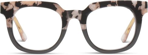 Peepers by PeeperSpecs Oprah's Favorite Women's Showbiz Oversized Blue Light Blocking Reading Glasses - Marine Quartz/Blue +2.50 in Saudi Arabia