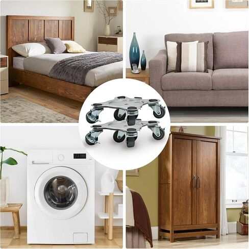 Furniture Movers with Wheels Set, Heavy Duty Furniture Dolly&Lifter Tool with 2000 lbs Load Capacity Easy Sliders Dolly for Moving Bed, Sofa, Tables, Refrigerators, Cabinet, Piano in Saudi Arabia