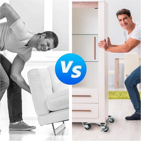 Furniture Movers with Wheels Set, Heavy Duty Furniture Dolly&Lifter Tool with 2000 lbs Load Capacity Easy Sliders Dolly for Moving Bed, Sofa, Tables, Refrigerators, Cabinet, Piano in Saudi Arabia