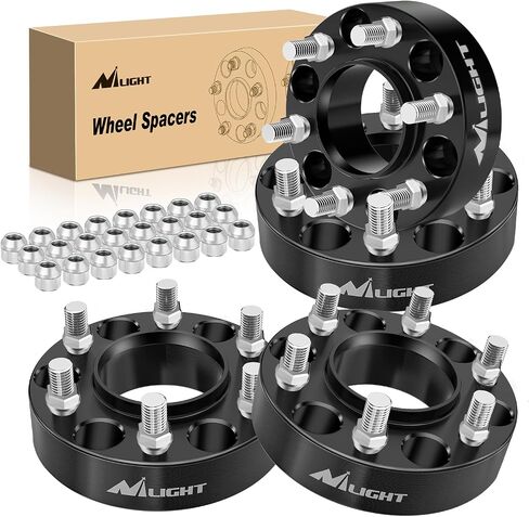 فواصل عجلة Nilight 6x135 لسيارة Ford F-150 2WD 4WD 2004 2005 2006 2007 2008 2009 2010 2011 2012 2013 2014، فواصل عجلة 1.5 بوصة، توافق تجويف المحور 87.1 مم مع إكسبيديشن لينكولن مارك LT نافيجيتور in Saudi Arabia