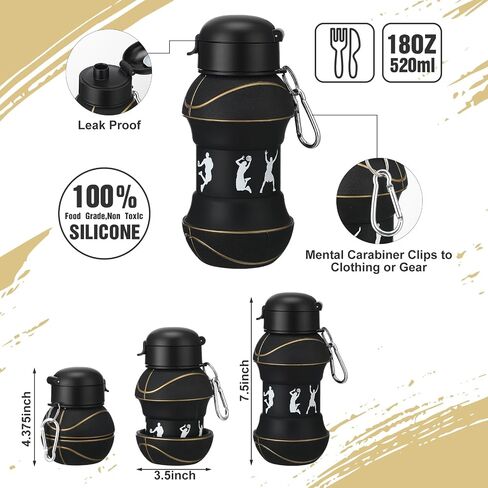 4 Pcs Soccer Ball Bulk for Boys Girls Football Gifts Set 18 oz Soccer Ball Water Bottle with Pump and Equipment Bag for Kids Youth Teen Child Adult School Sport Practice Training Gifts in Saudi Arabia