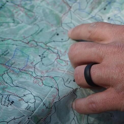Adventure Collection - Classic Silicone Rings for the Outdoors - Comfortable, Flexible, and Safe Design in Saudi Arabia