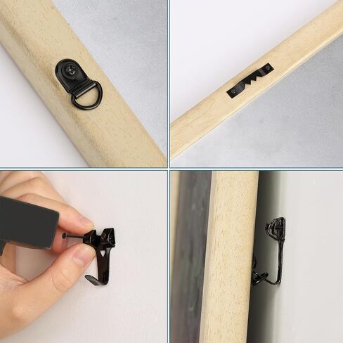 Mr. Pen- مجموعة تعليق الصور، 220 قطعة، ذهبي وردي، شماعات الصور، مسامير لتعليق الصور، شماعات الحائط، تعليق الصور، خطافات تعليق الصور، أجهزة تعليق الإطار، طقم التعليق على الحائط in Kuwait