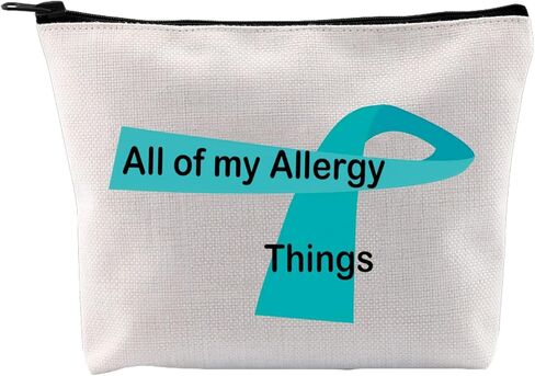 G2TUP Allergy Medicine Storage Bag Funny Medicine Bags for Women All of my Allergy Things Travel Medical Bag (Allergy Things) in Saudi Arabia
